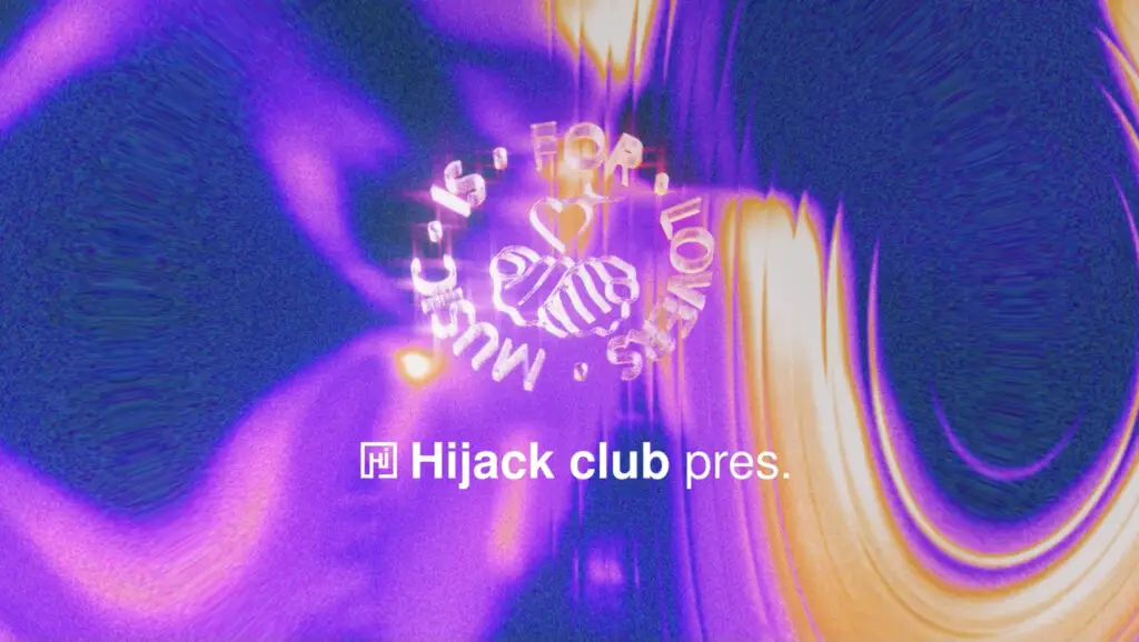 Flyer fÃ¼r: Hijack art & music space - Hijack pres. Music is for Lovers: Day Drinking Pre Party w/ DJ Dai, Galeano, Anton Jonathan, Maximmodus, Hello911