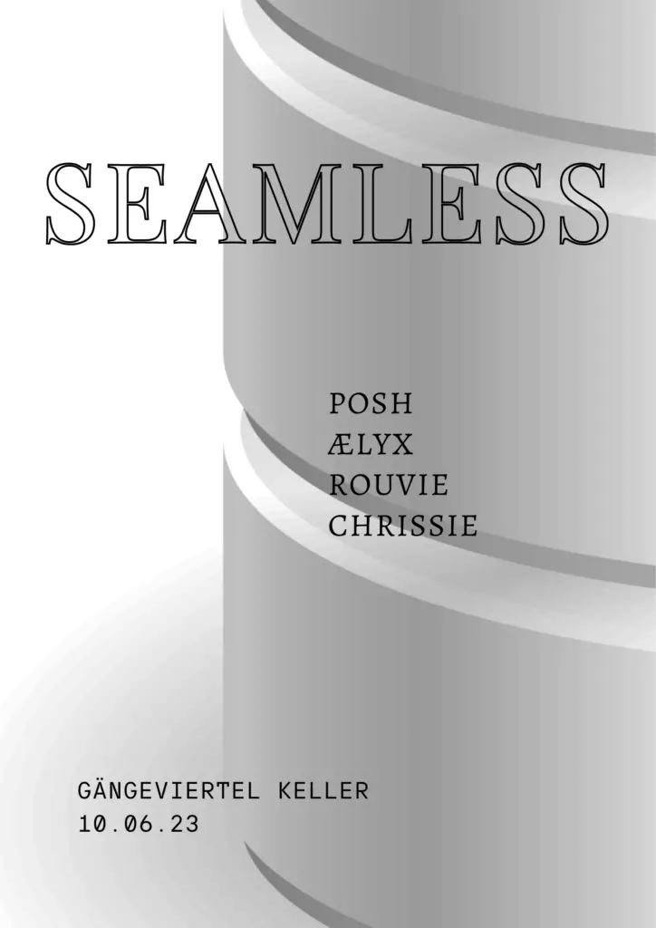 Flyer fÃ¼r: Gängeviertel - Seamless: POSH, Ælyx, Rouvie, Chrissie