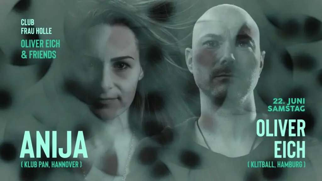 Flyer für: Frau Holle - OLIVER EICH & FRIENDS w/ ANIJA (aka Anja Augner)ANJA AUGNER - Fra Holle, Samstag 22.06 Flyer für: Frau Holle - OLIVER EICH & FRIENDS w/ ANIJA (aka Anja Augner)ANJA AUGNER - Fra Holle, Samstag 22.06