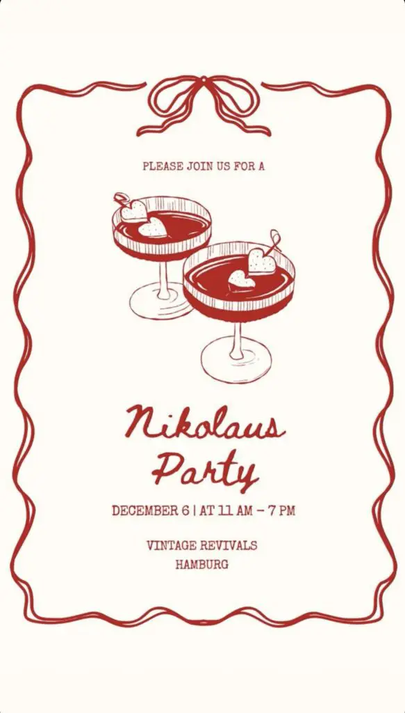 Flyer fÃ¼r: Off-Location - Vintage Revivals - Nikolaus Shopping Party