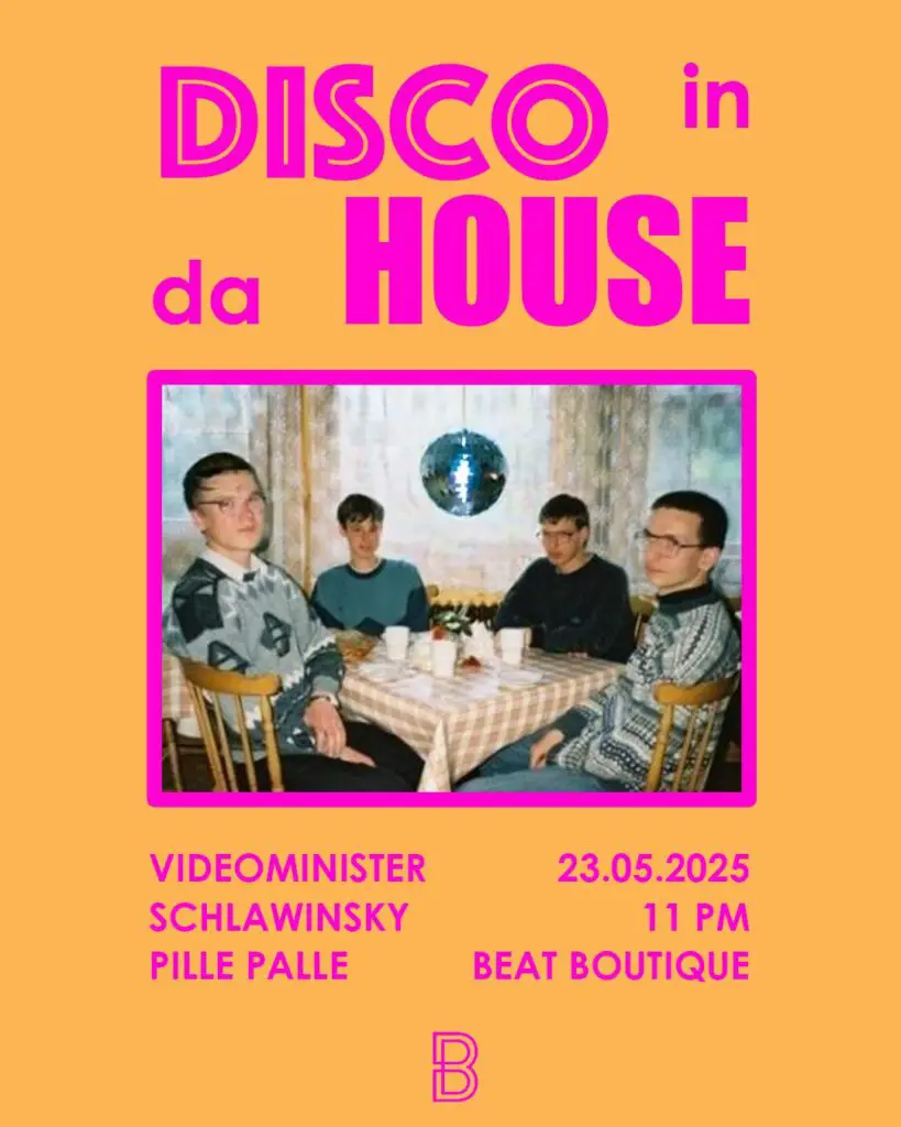 Flyer für: Beat Boutique - DISCO IN DA HOUSE Flyer für: Beat Boutique - DISCO IN DA HOUSE