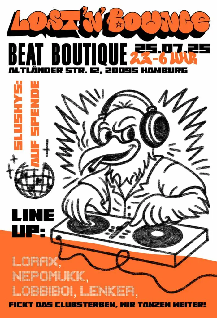 Flyer fÃ¼r: Beat Boutique - LOST`N’BOUNCE