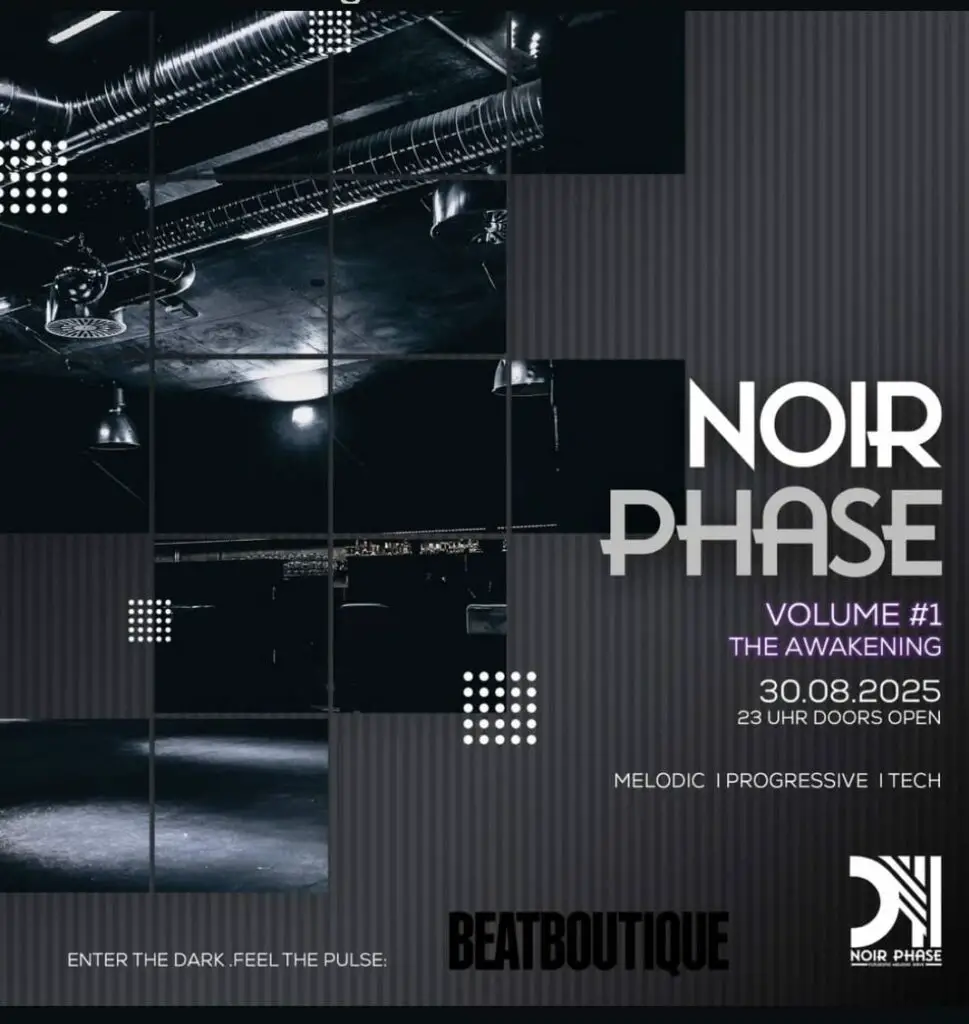 Flyer fÃ¼r: Beat Boutique - NOIR PHASE
