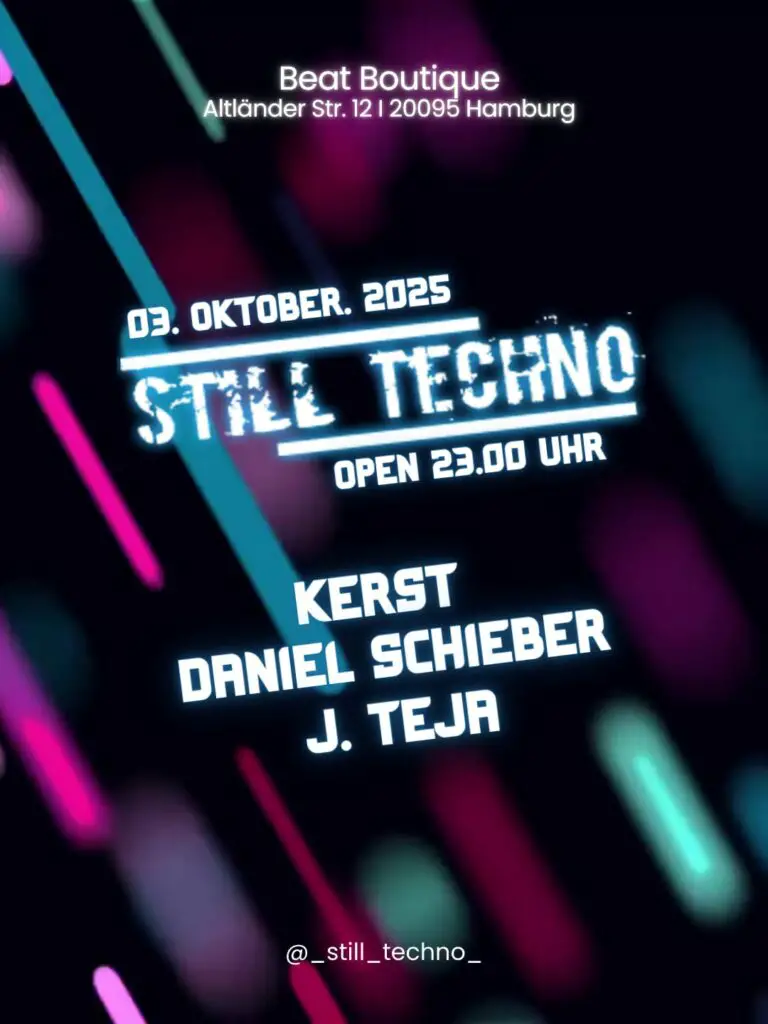 Flyer fÃ¼r: Beat Boutique - STILL TECHNO