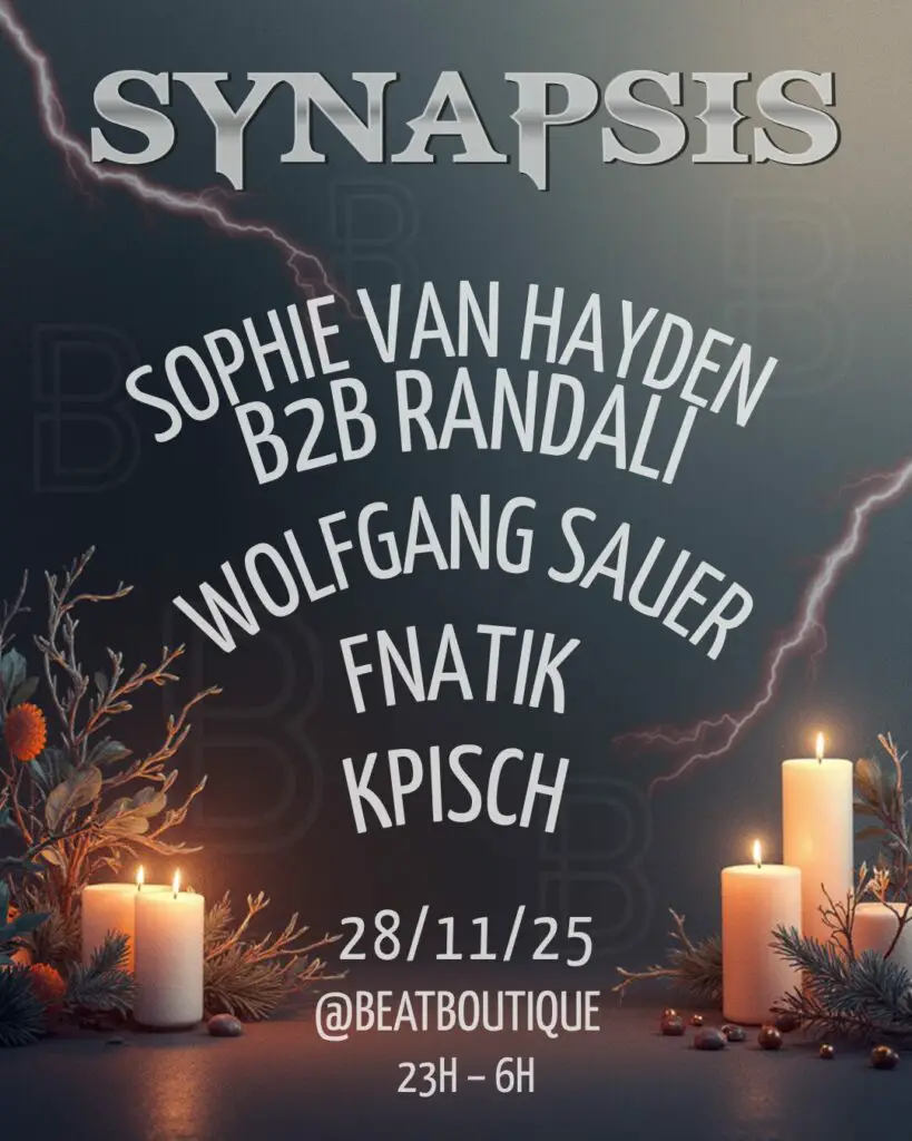 Flyer für: Beat Boutique - Adventsrauschen w/ Synapsis Flyer für: Beat Boutique - Adventsrauschen w/ Synapsis