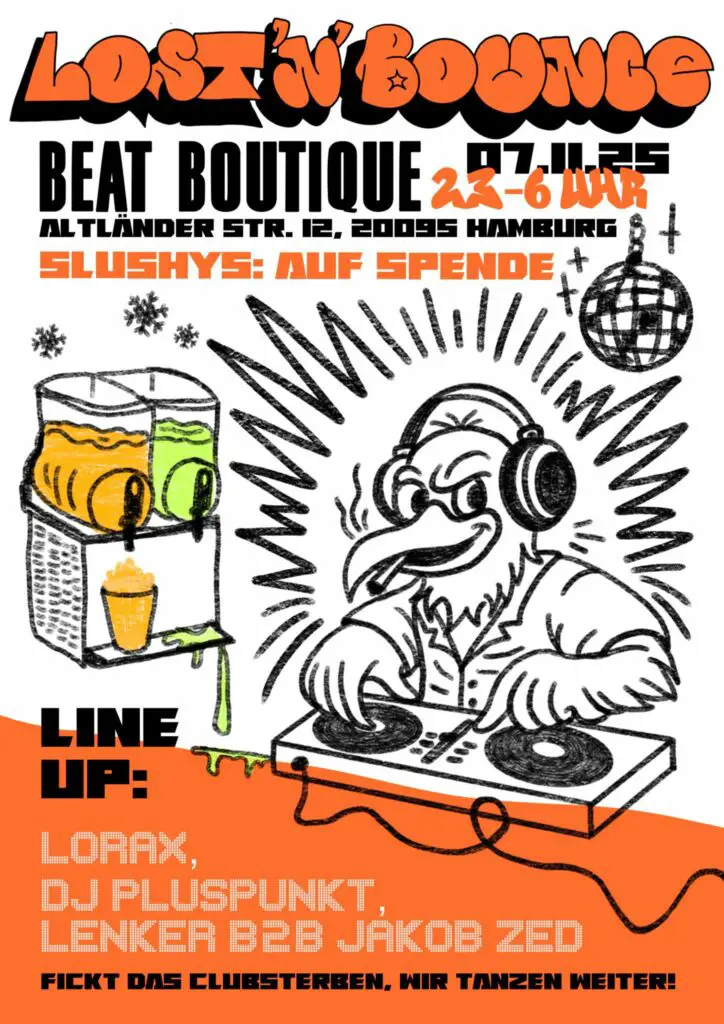 Flyer fÃ¼r: Beat Boutique - Lost‘n’Bounce