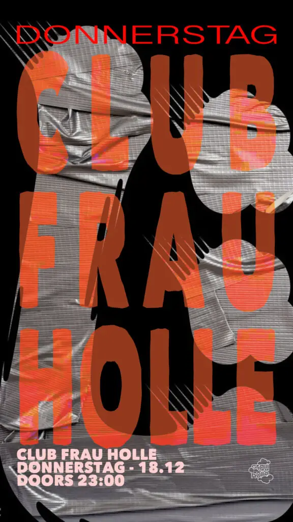 Flyer fÃ¼r: Frau Holle - RELAX or ROLEX w/ CED.ROCKS, FINN, N1CO