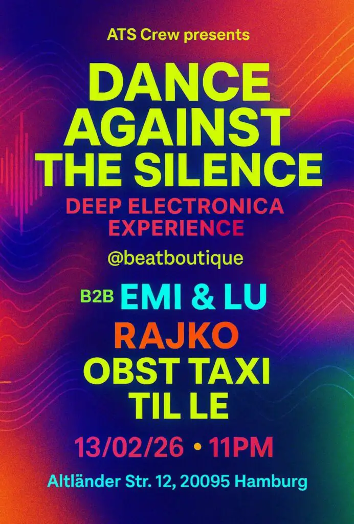 Flyer für: Beat Boutique - AGAINST THE SILENCE Flyer für: Beat Boutique - AGAINST THE SILENCE