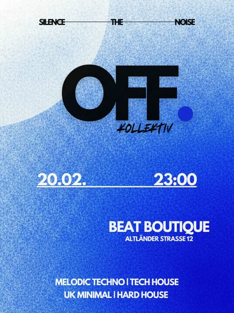 Flyer fÃ¼r: Beat Boutique - OFF.Kollektiv