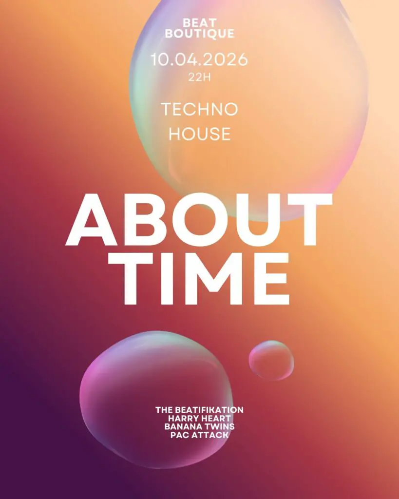 Flyer fÃ¼r: Beat Boutique - ABOUT TIME