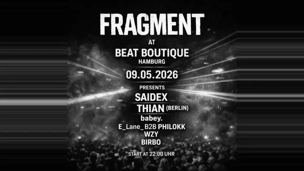 Flyer für: Beat Boutique - Fragment Flyer für: Beat Boutique - Fragment