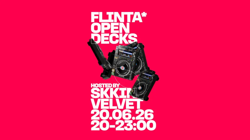 Flyer fÃ¼r: Fundbureau - FLINTA* Open Decks hosted by Skkin Velvet