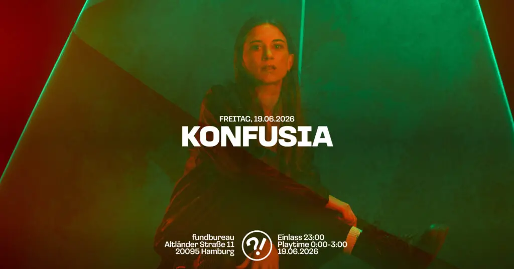 Flyer fÃ¼r: Fundbureau - KONFUSIA // RANDALI // DEMO // PAMADII