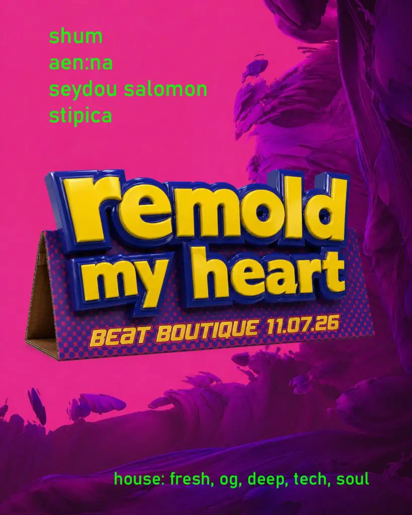Flyer für: Beat Boutique - Remold My Heart Flyer für: Beat Boutique - Remold My Heart