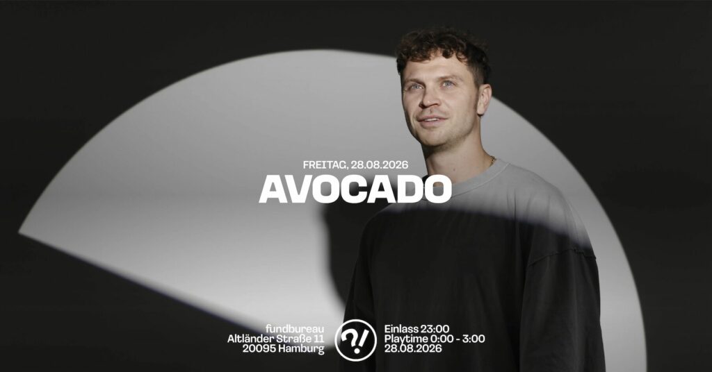 Flyer fÃ¼r: Fundbureau - AVOCADO // SEVENDAYS // LOLA KOLLEKTIV ANL