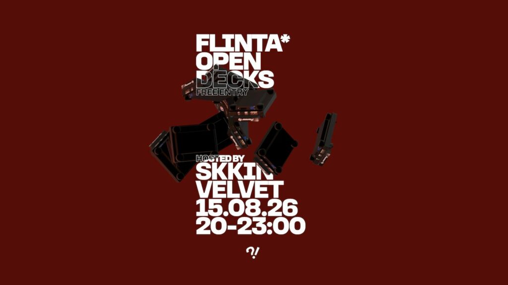 Flyer fÃ¼r: Fundbureau - FLINTA* Open Decks