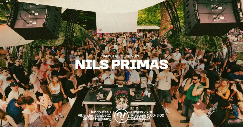 Flyer fÃ¼r: Fundbureau - CSD AFTERSHOW MIT NILS PRIMAS // SKKIN VELVET // HIDA.DOUSE // CLUBM8