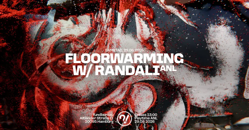 Flyer für: Fundbureau - FUNDI FLOOR WARMING W/ RANDALI // NIKIIJA Flyer für: Fundbureau - FUNDI FLOOR WARMING W/ RANDALI // NIKIIJA