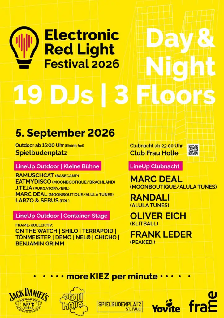 Flyer für: Frau Holle - RED LIGHT FESTIVAL Clubnacht w/ MARC DEAL, RANDALI, OLIVER EICH, FRANK LEDER Flyer für: Frau Holle - RED LIGHT FESTIVAL Clubnacht w/ MARC DEAL, RANDALI, OLIVER EICH, FRANK LEDER