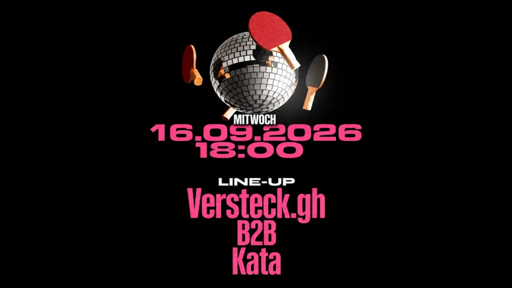 Flyer für: Beat Boutique - PING PONG PARTY Flyer für: Beat Boutique - PING PONG PARTY