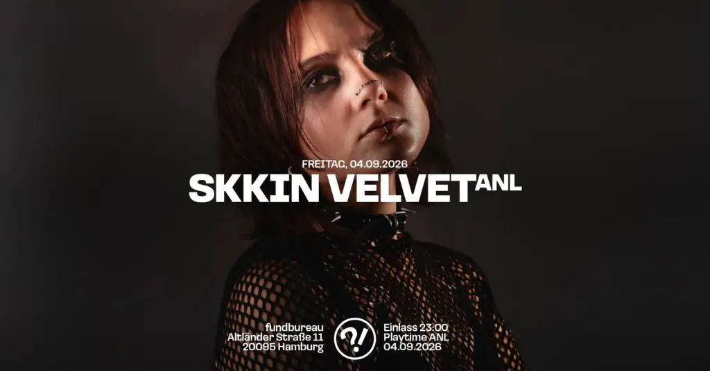 Flyer fÃ¼r: Fundbureau - SKKIN VELVET // EMA ZDESAR // BIZARRE // CALIGO