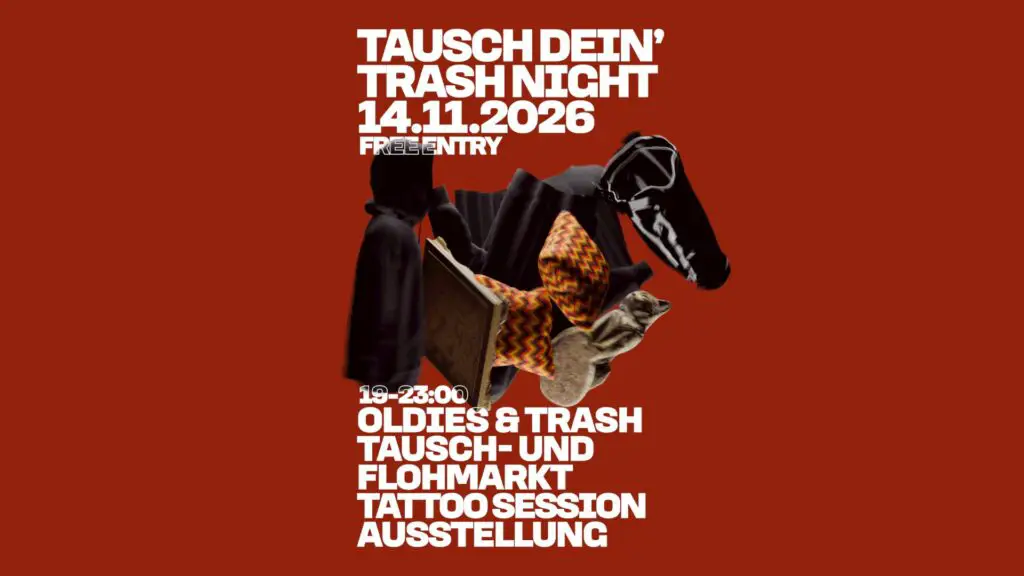 Flyer für: Fundbureau - Tausch dein' Trash Night Flyer für: Fundbureau - Tausch dein' Trash Night